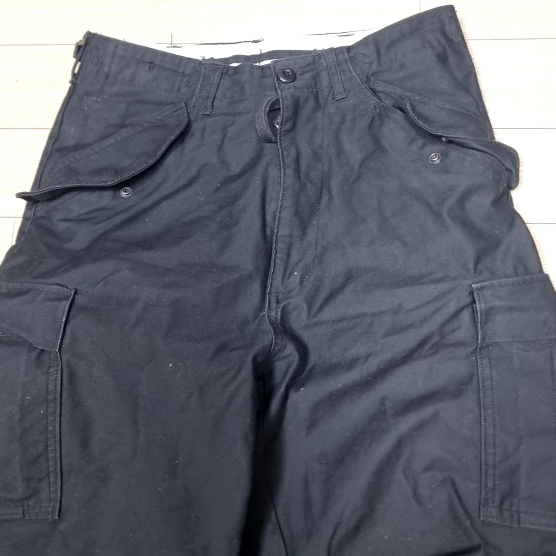 미군 m65바지 복각 블랙 카고 바지 남성용(31) 상품이미지2