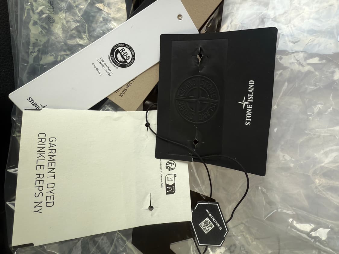 스톤아일랜드 크링클랩스25fw 블랙 상품이미지3