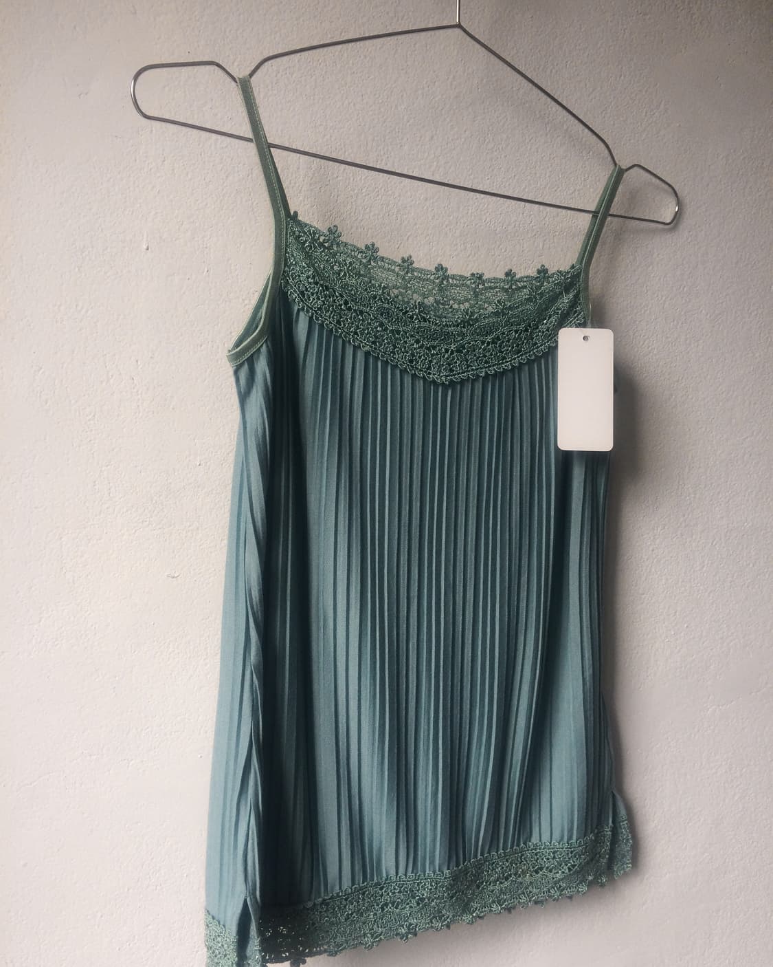 Lace pleats sleeveless 상품이미지3