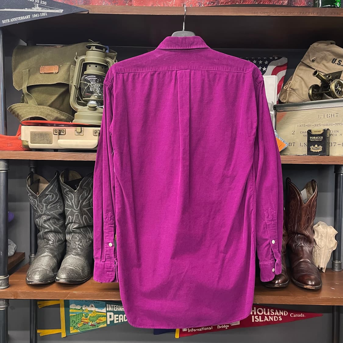 90s 폴로 랄프로렌 블레이크 핏 코듀로이 셔츠 N415 상품이미지2