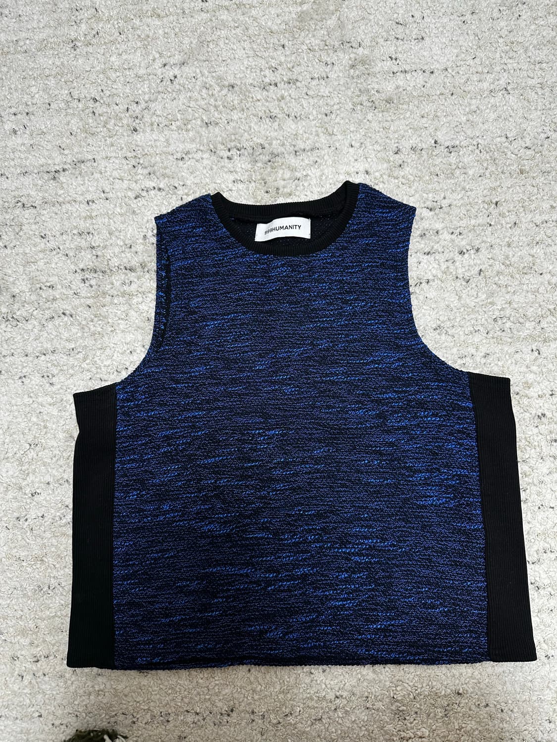 999휴머니티 TWEED SLEEVELESS TOP 상품이미지1