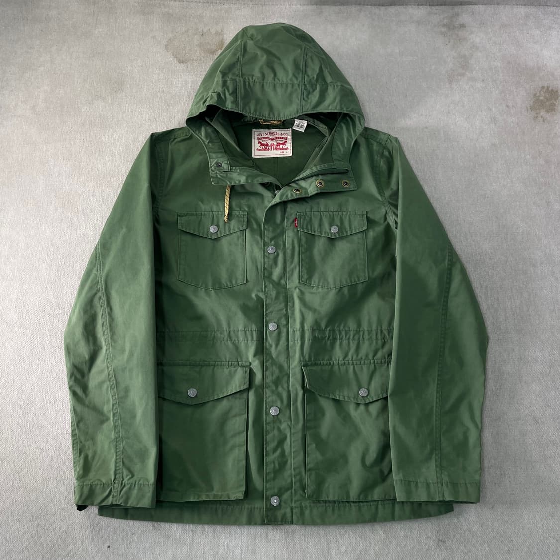 100 리바이스 멀티포켓 카키 필드 야상 자켓 상품이미지1