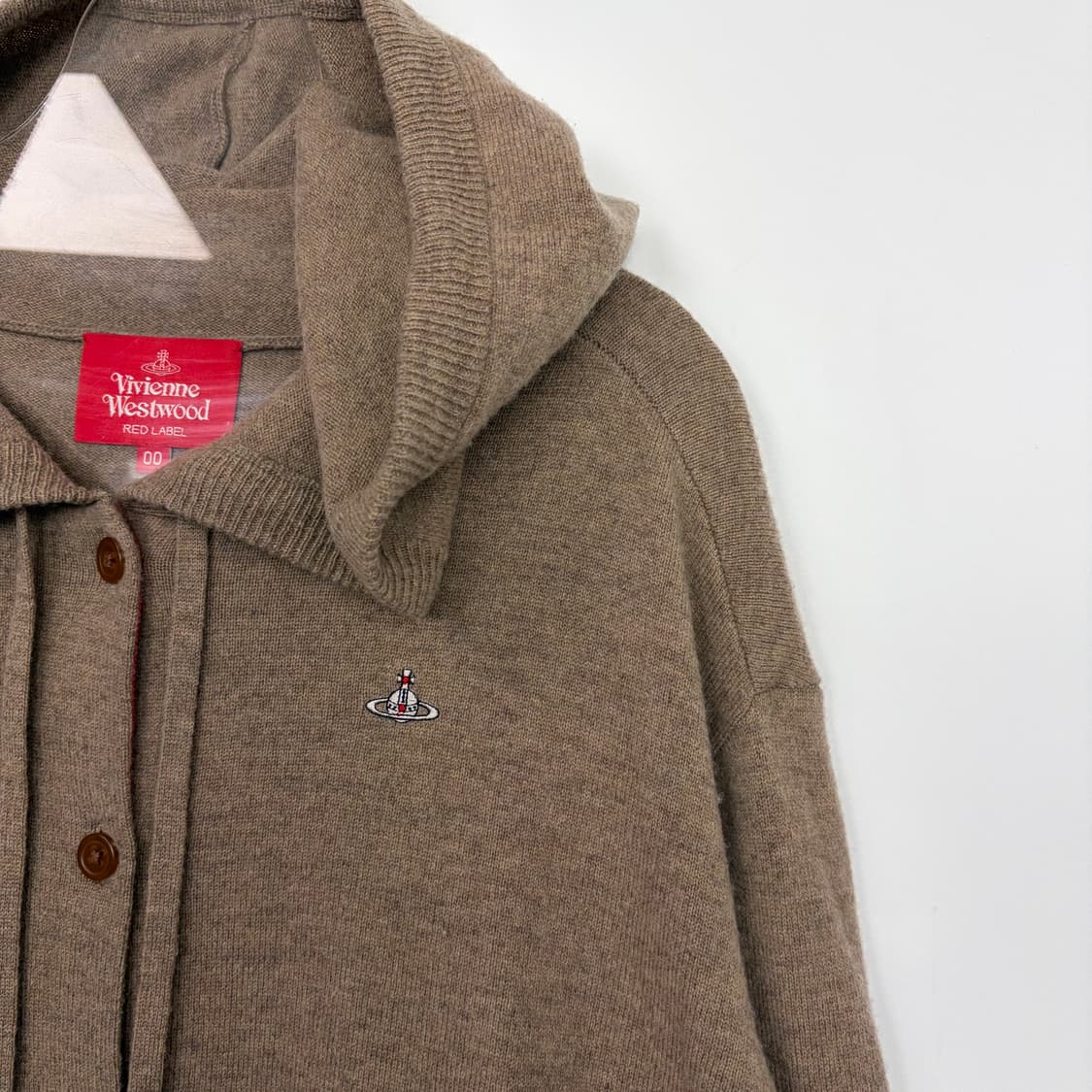 비비안웨스트우드 오브 후드 니트 가디건 상품이미지4