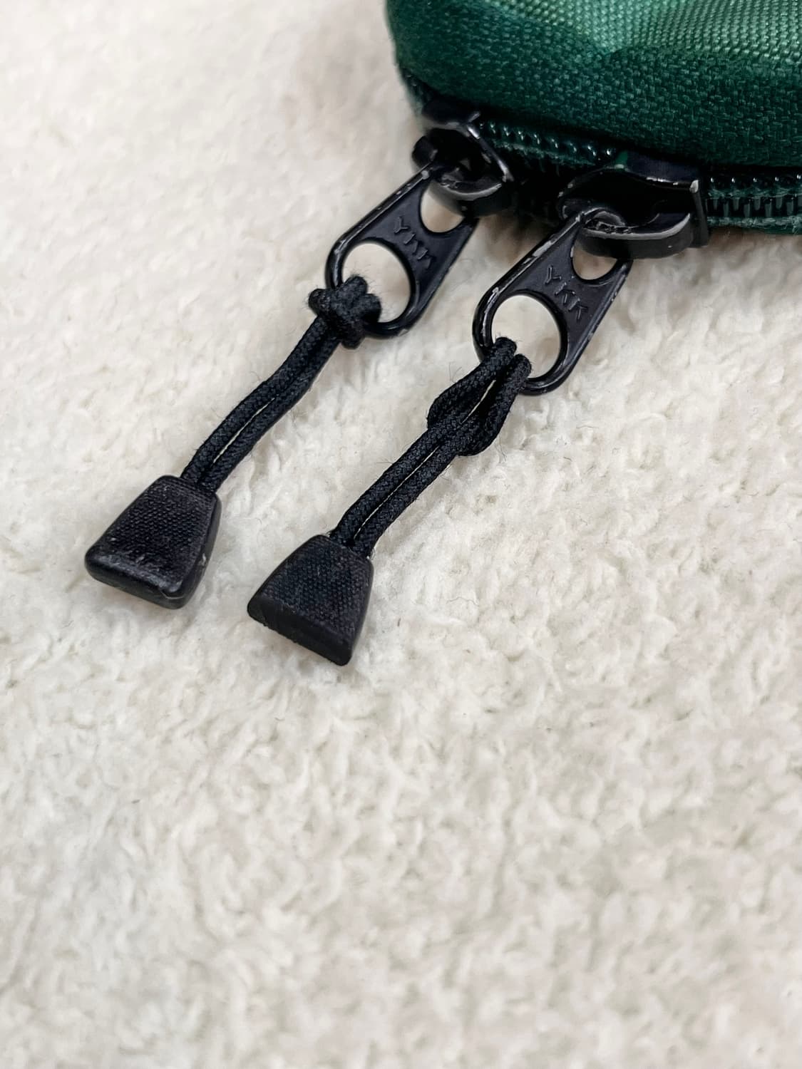 포터 패치워크 지갑 그린 상품이미지5