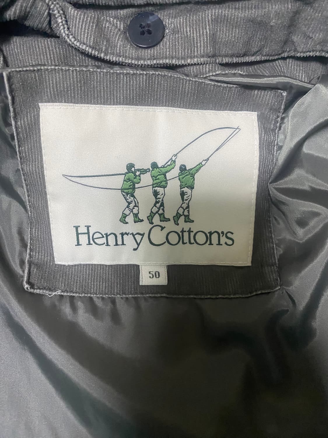 헨리코튼 코듀로이 자켓패딩 상품이미지5