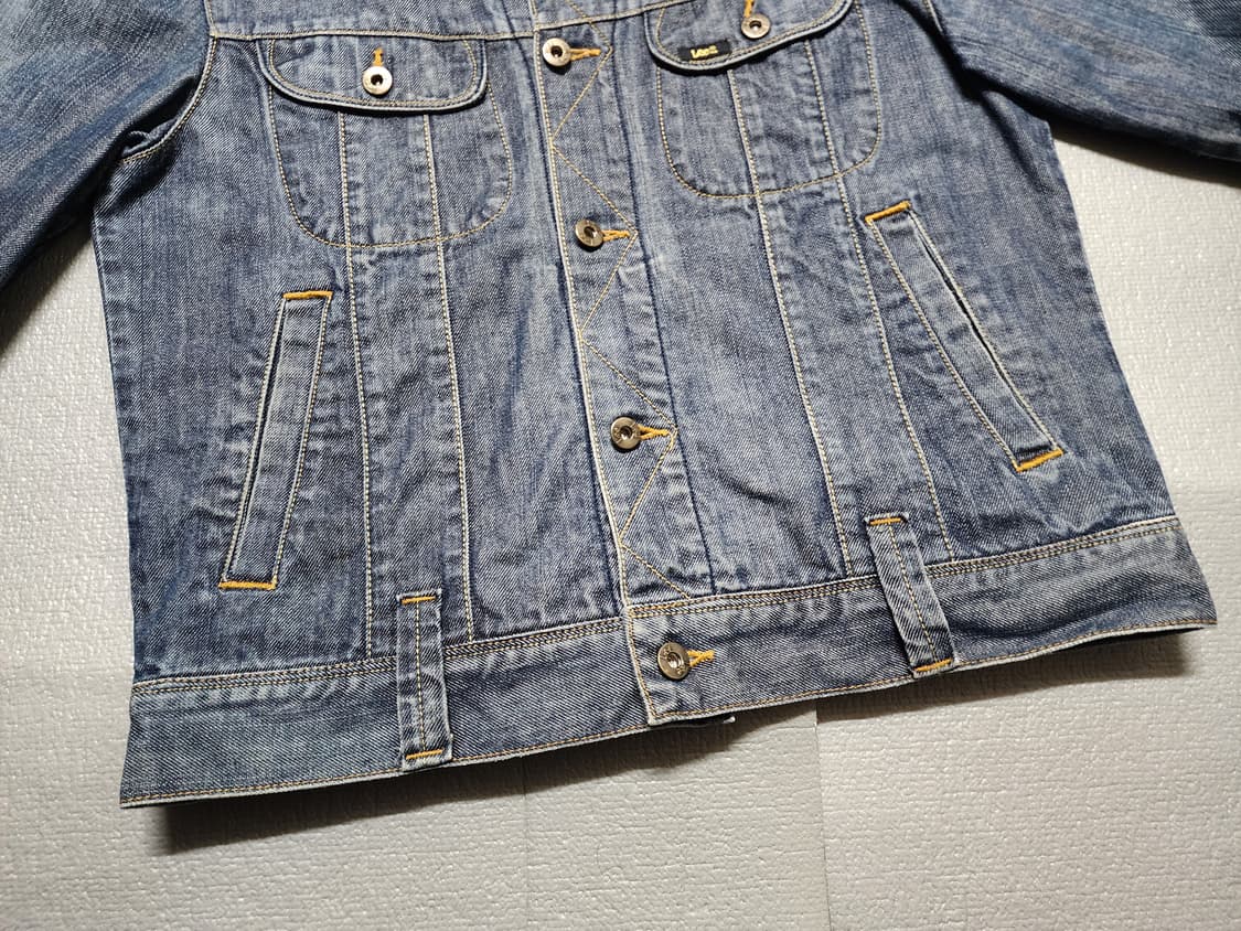 빈티지 90's Lee 데님 트러커 자켓 상품이미지3