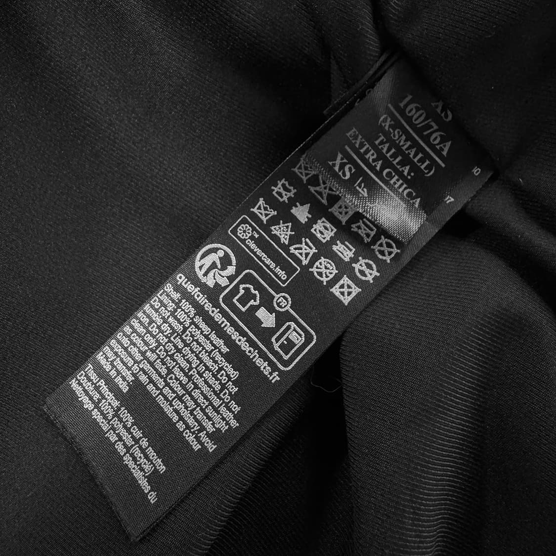 올세인츠 23 레더 크롭 자켓 상품이미지5