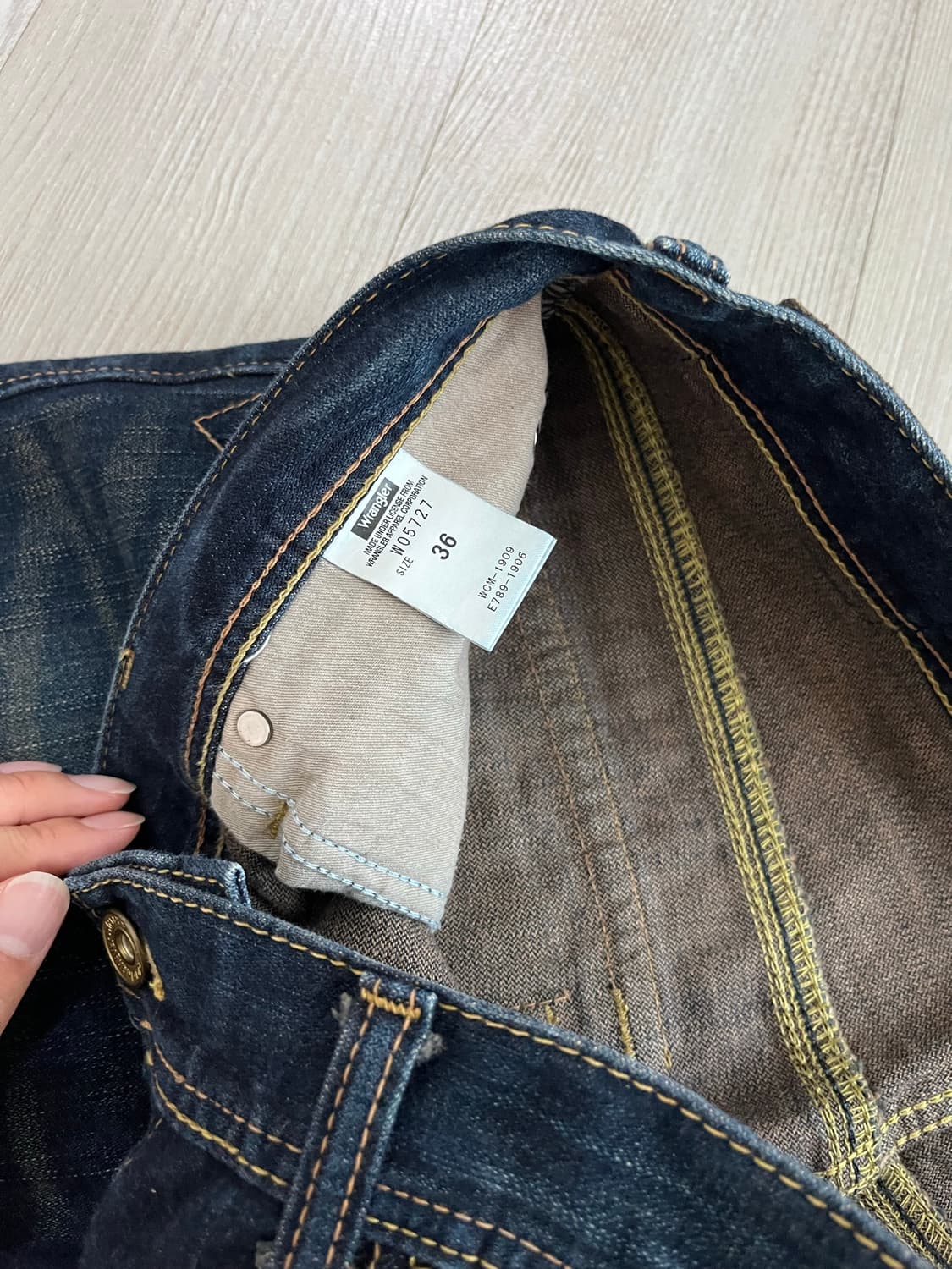 랭글러 wrangler 플레어팬츠 상품이미지2