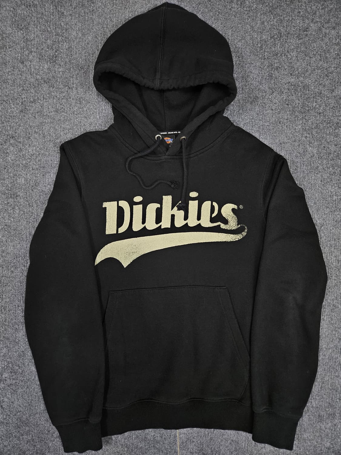 디키즈 제뉴인 빅로고 블랙 후드티 급처 상품이미지1