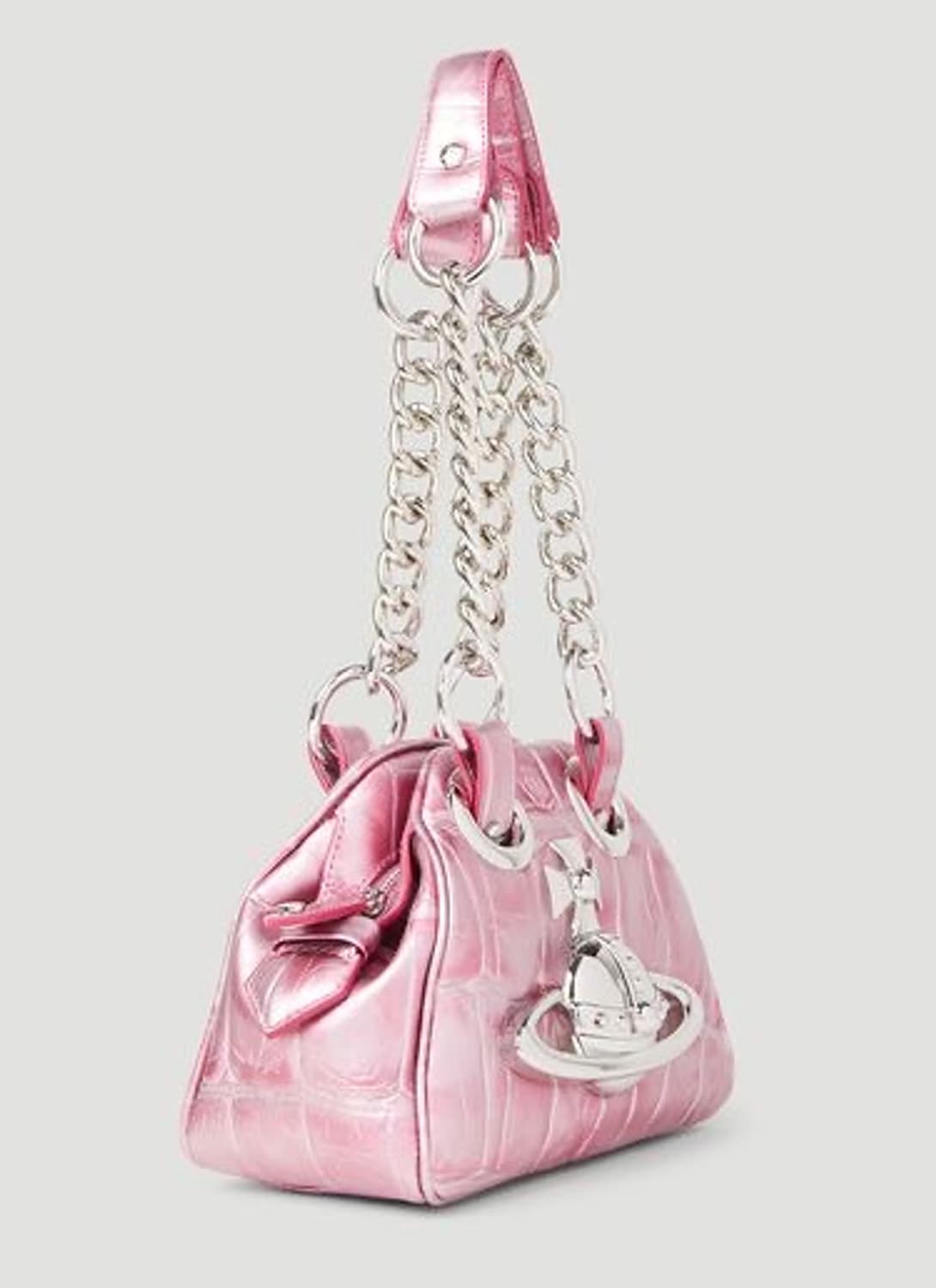 비비안웨스트우드 야스민 아카이브 orb 핑크 야스민 백 상품이미지4