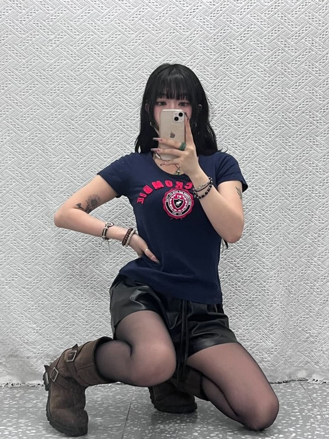 아베크롬비 올드스쿨 레트로 Y2K 슬림핏 반팔티 M C11620 상품이미지2