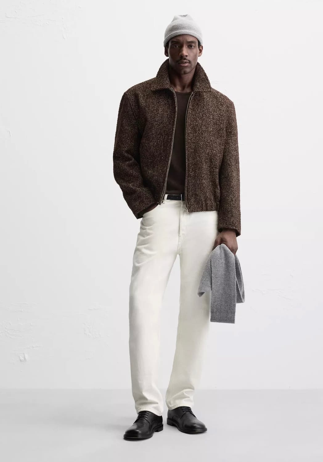 자라 브라운 하운드투스 점퍼 상품이미지1