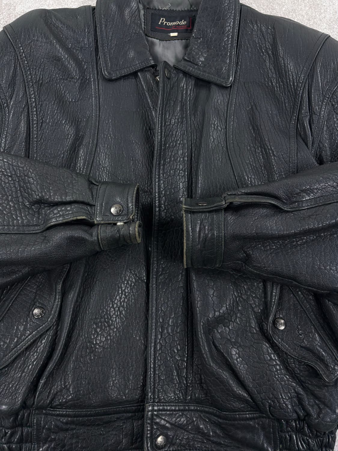 80‘s Vintage Sheep Leather Jacket  상품이미지2