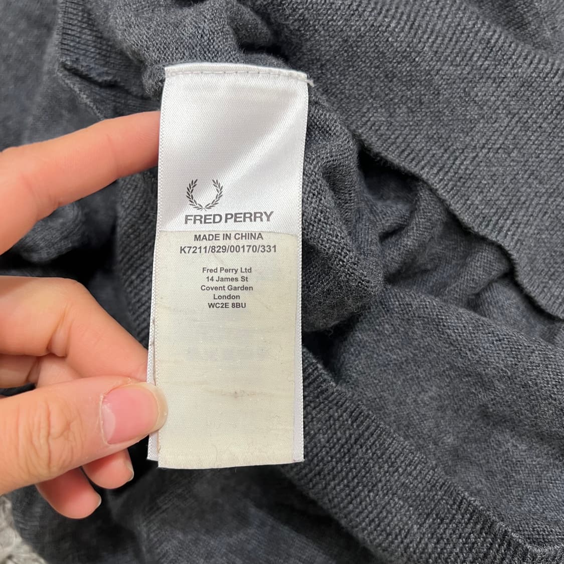 [95] 프레드페리 니트 상품이미지4