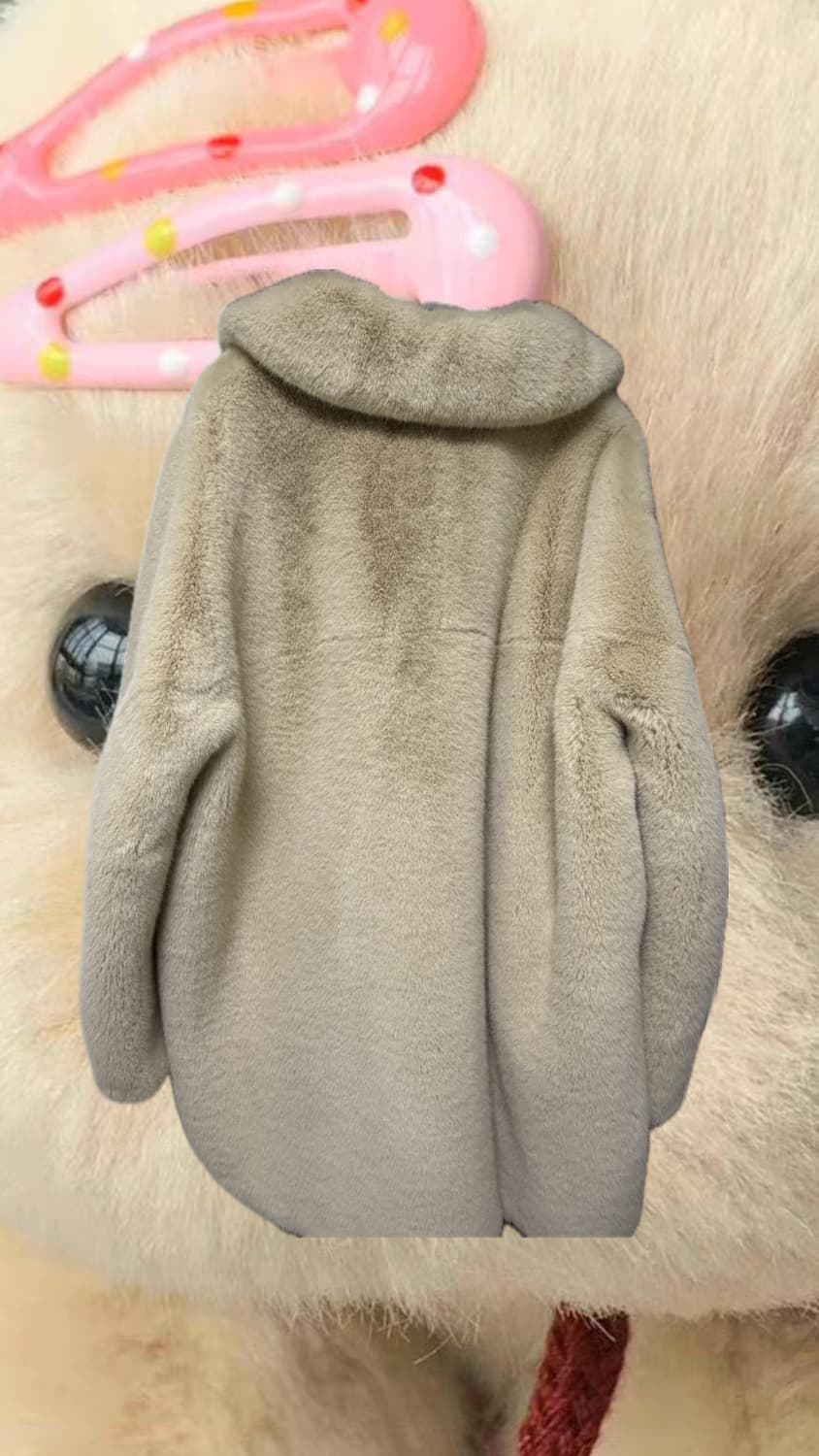 리본빛 퍼자켓 상품이미지4