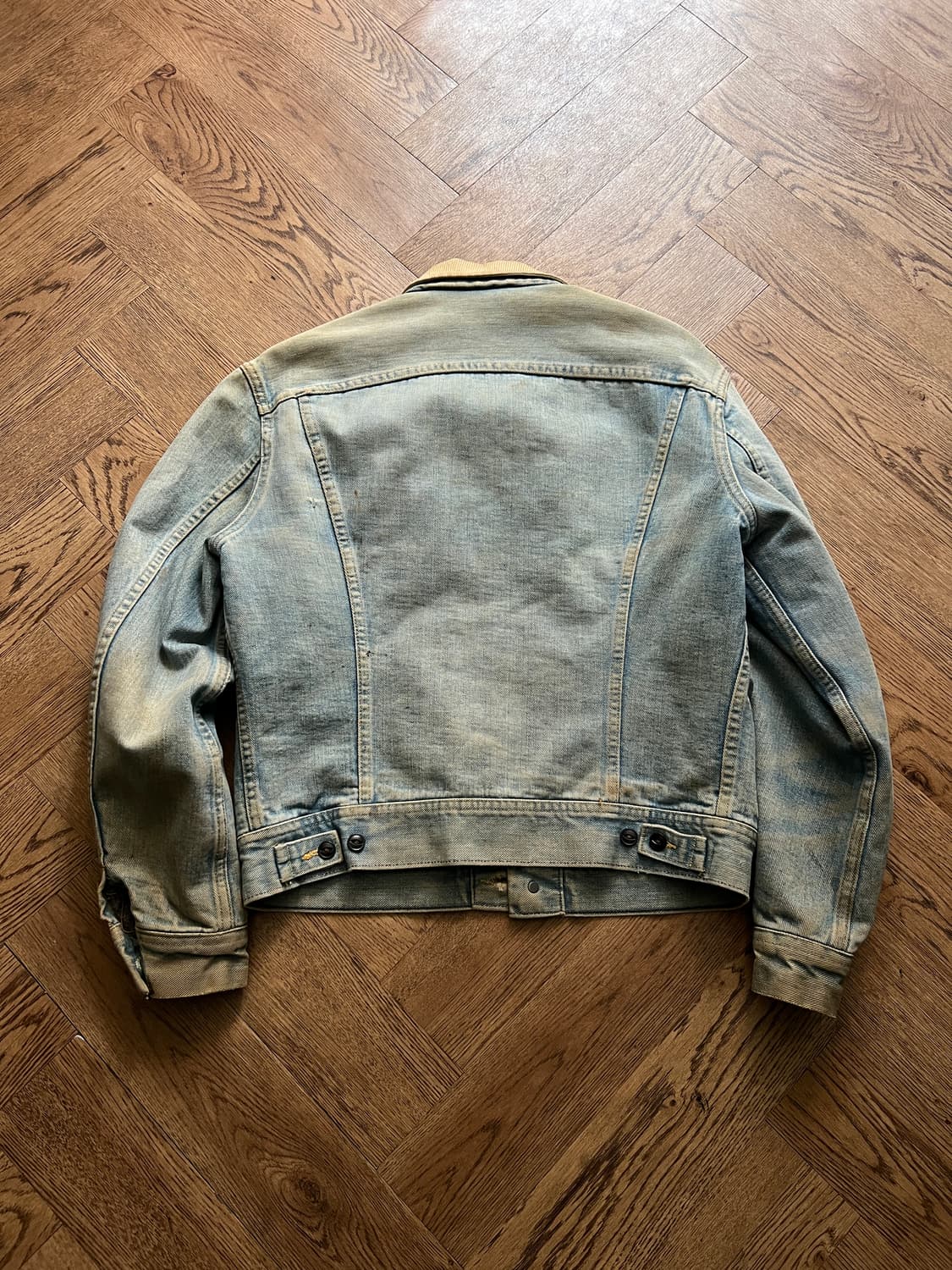 [M]70's Lee USA 스톰라이더 블랭킷 데님 트러커 자켓 R7 상품이미지6