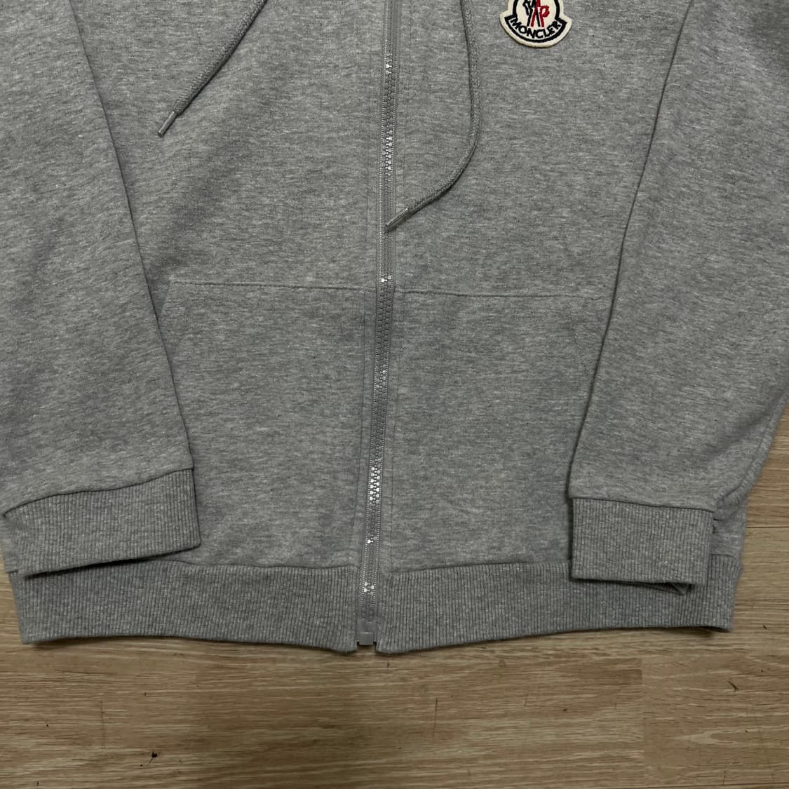 몽클레어 키즈 와펜 빅로고 마그리아 후드집업 [그레이] 15 상품이미지3