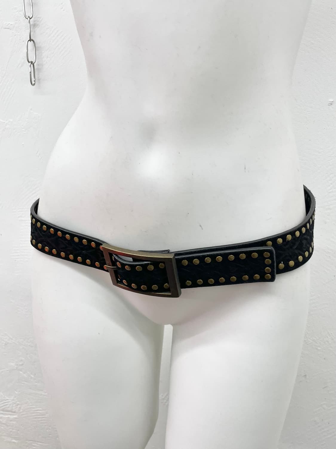 리얼레더 스터드 오리엔탈 버클 벨트 상품이미지2