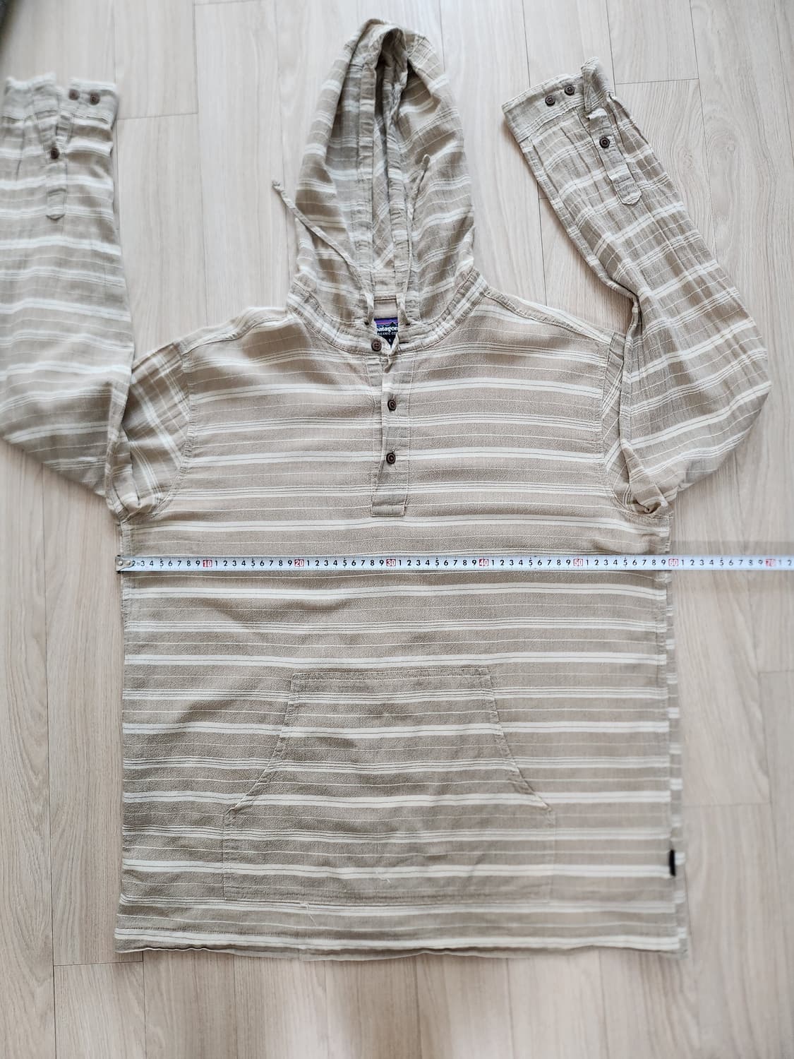 파타고니아 스트라이프후드셔츠(L  상품이미지6