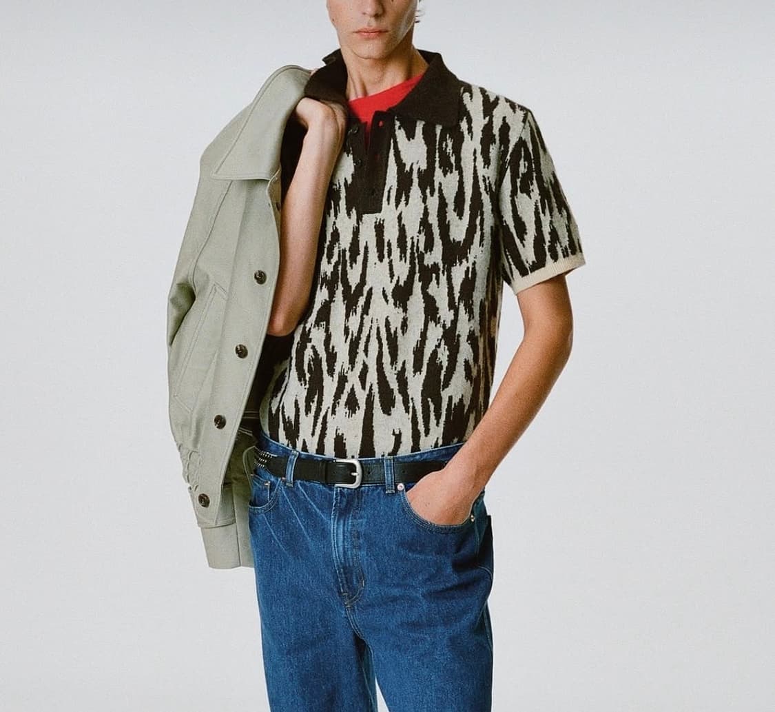 25fw호피반팔 판매 상품이미지2