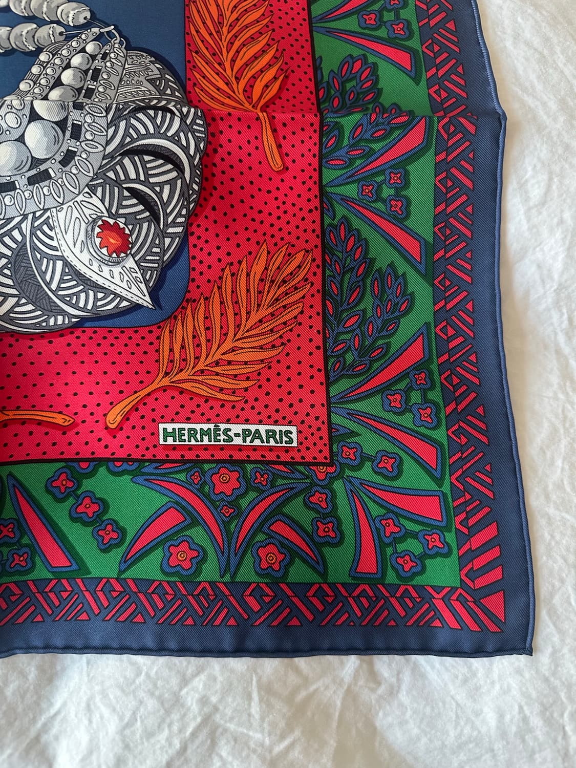 에르메스 까레 실크 스카프 상품이미지4