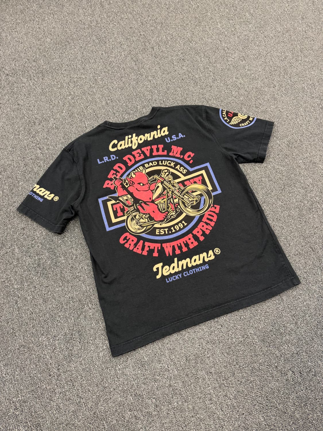 OS) 테드 컴퍼니 빈티지 프린팅 반팔 티셔츠 상품이미지4