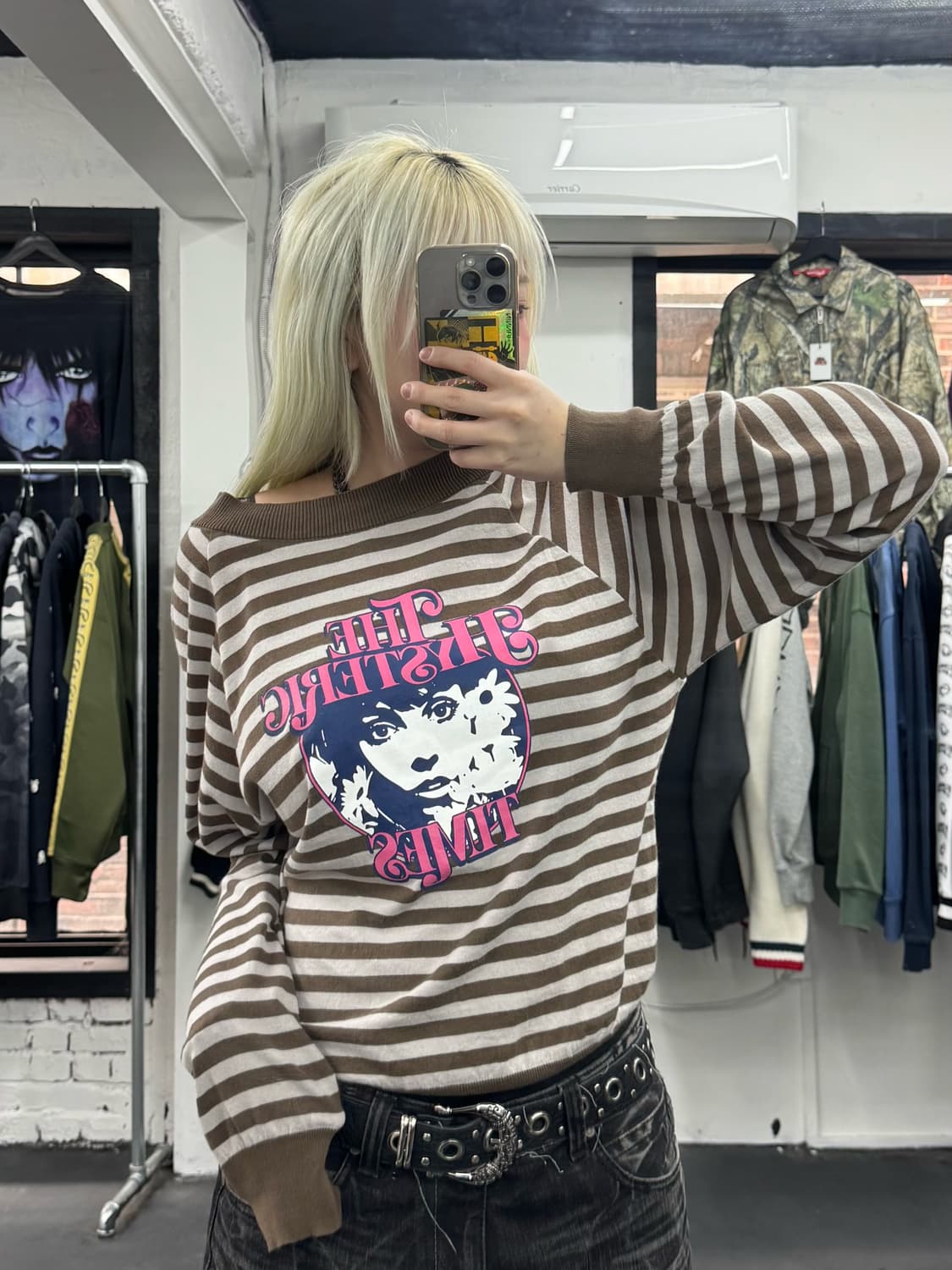 히스테릭 글래머 히스걸 롱슬리브 상품이미지2