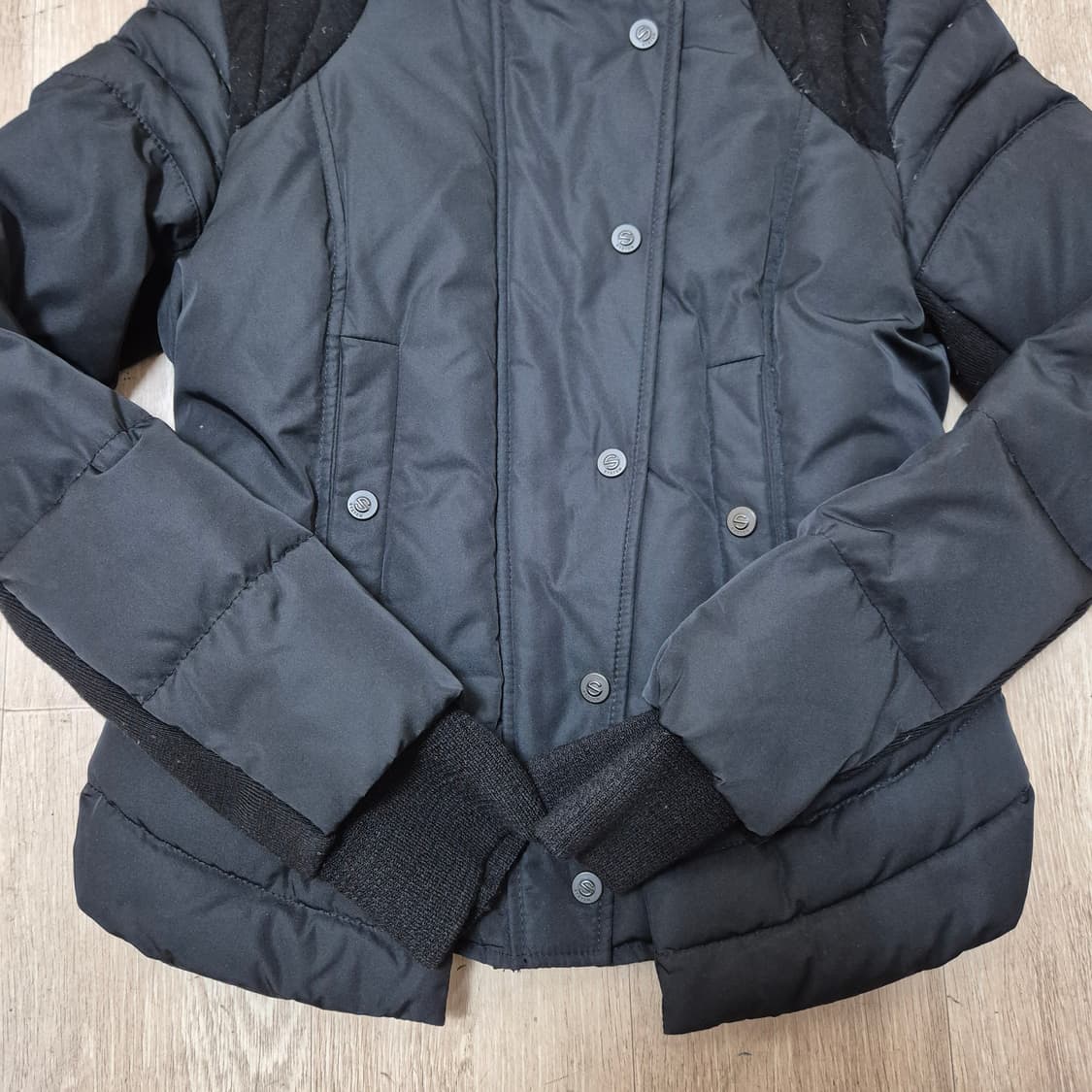 한섬 시스템 여성 덕다운 푸퍼 숏패딩  상품이미지3