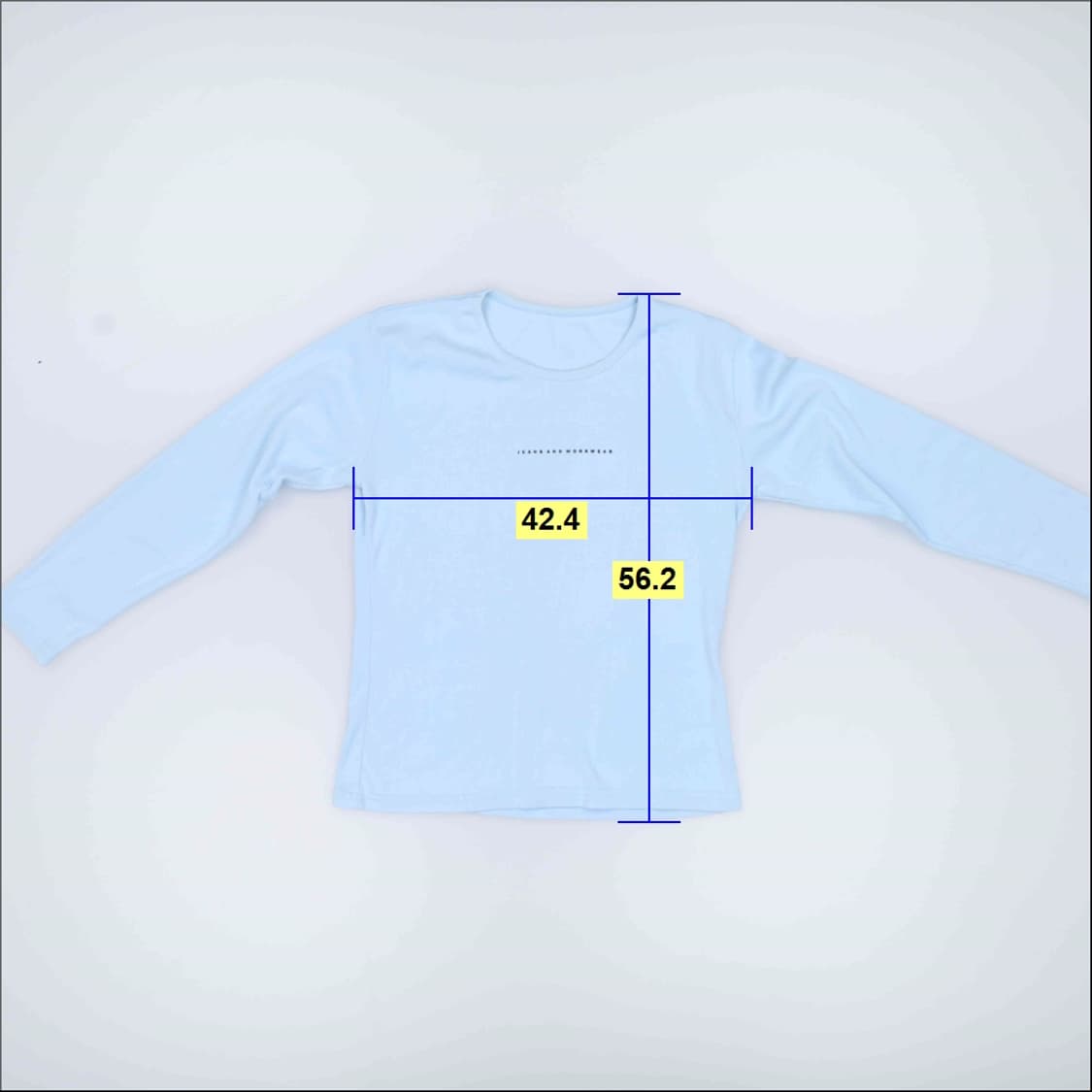 44정도 빈티지 여성 긴팔티 0402H1 상품이미지4