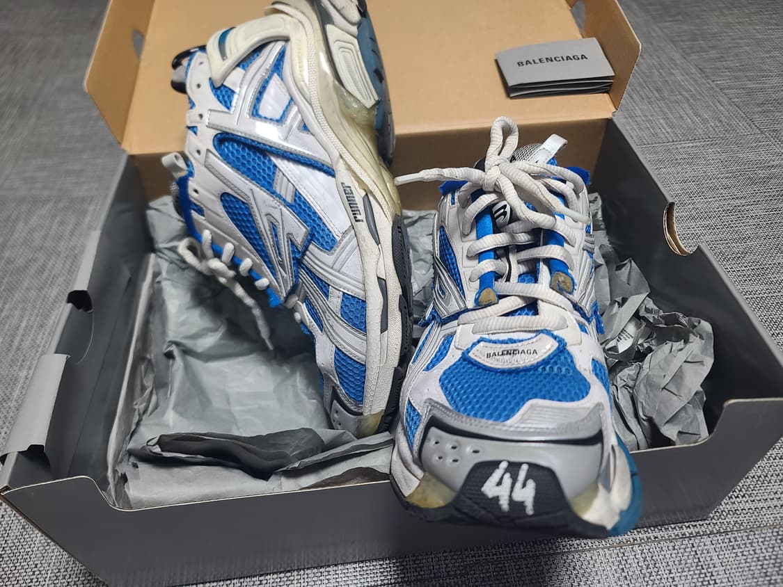 발렌시아가 뉴러너 블루 44 스니커즈 발렌시아가 러너 상품이미지7