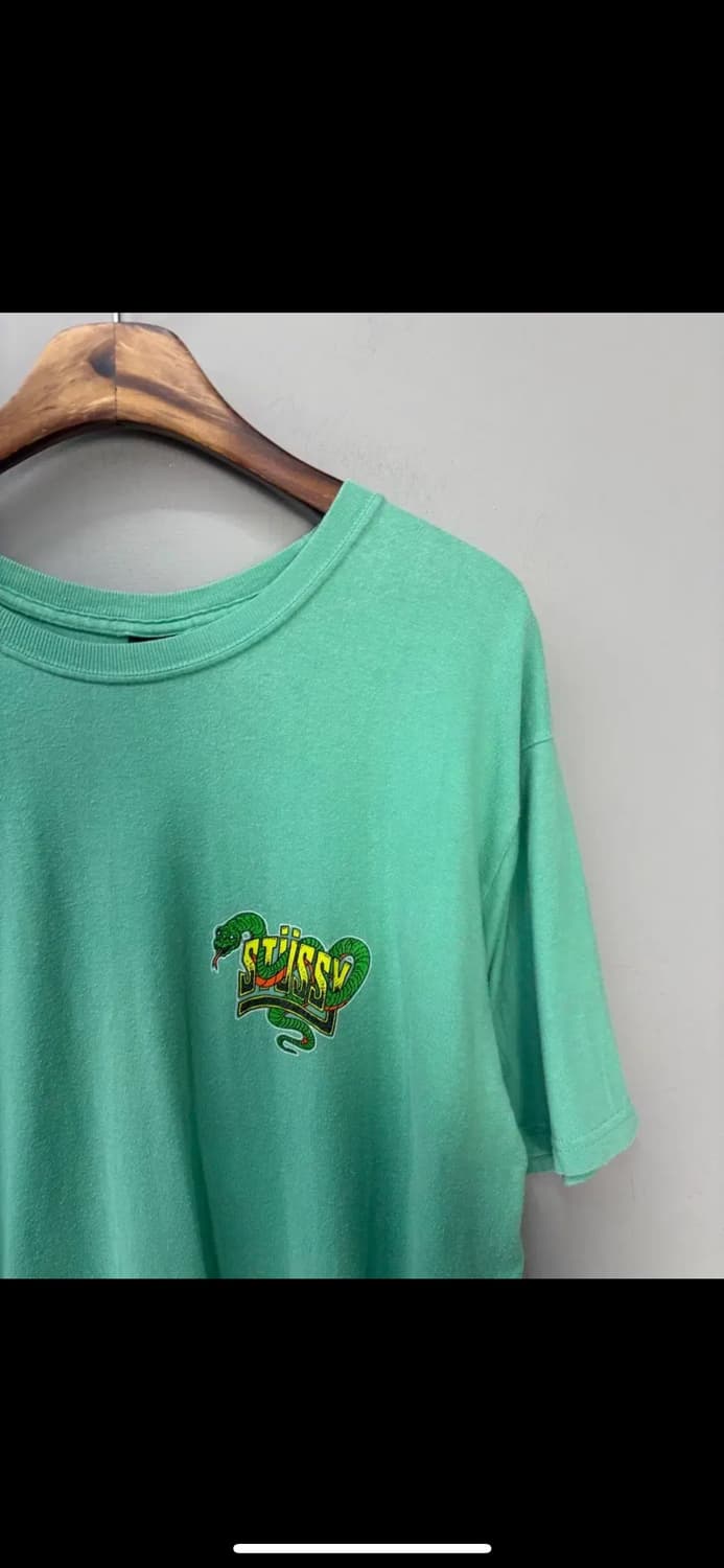 스투시 스네이크 빅로고 반팔 H1486 상품이미지4