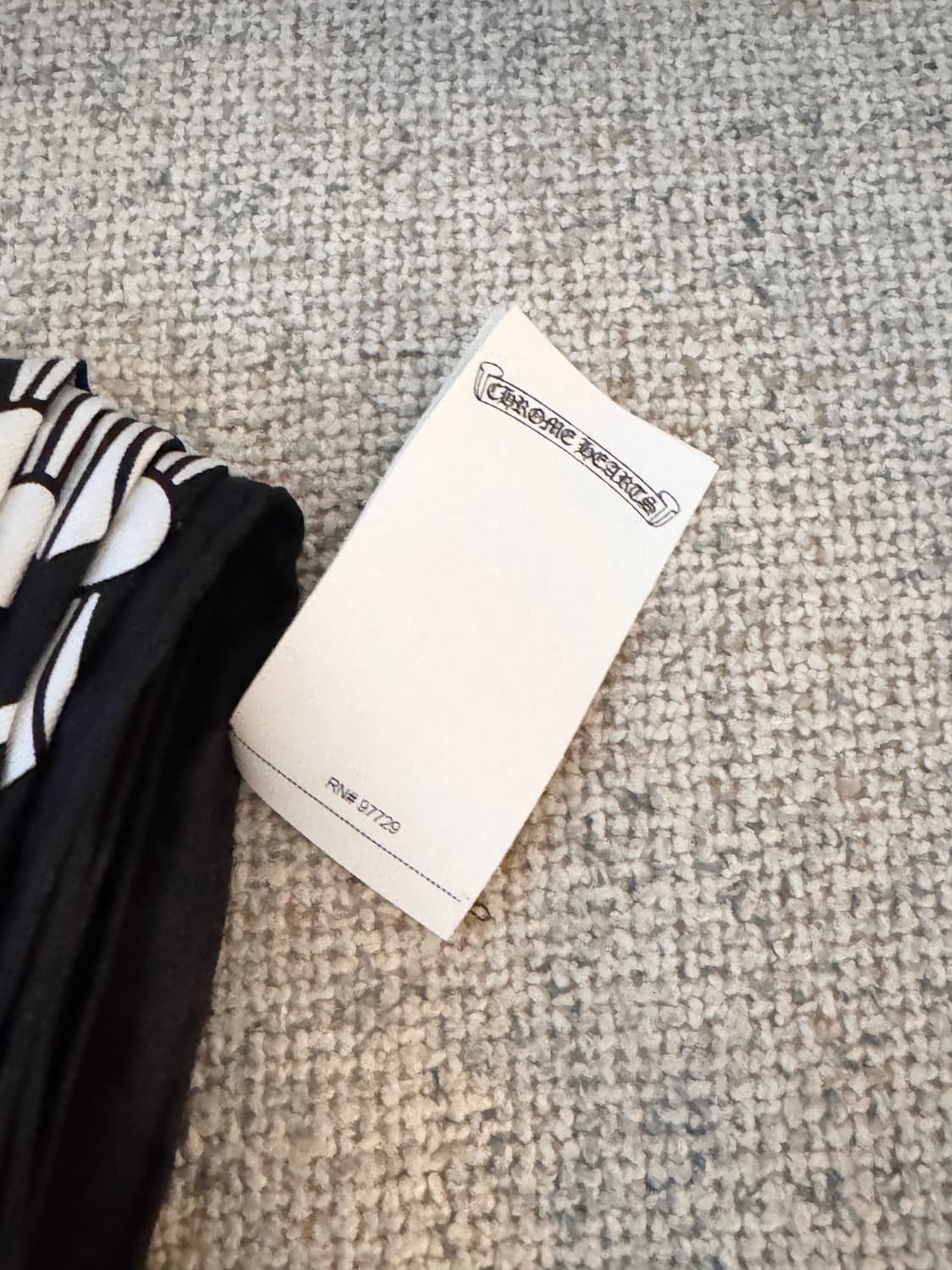 크롬하츠 플러스 크로스 실크 스카프 상품이미지5