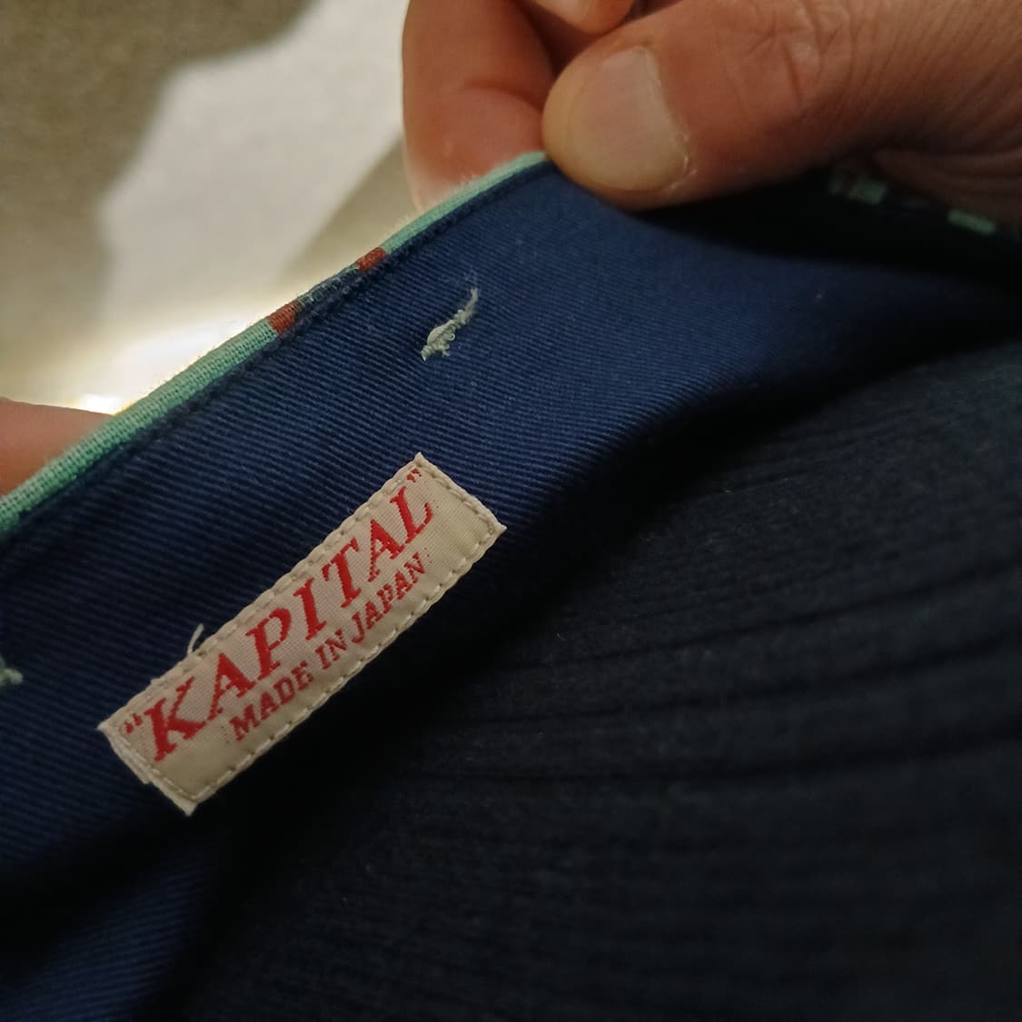 [kapital] 에스닉패턴 린넨 하카마 와이드팬츠 상품이미지4