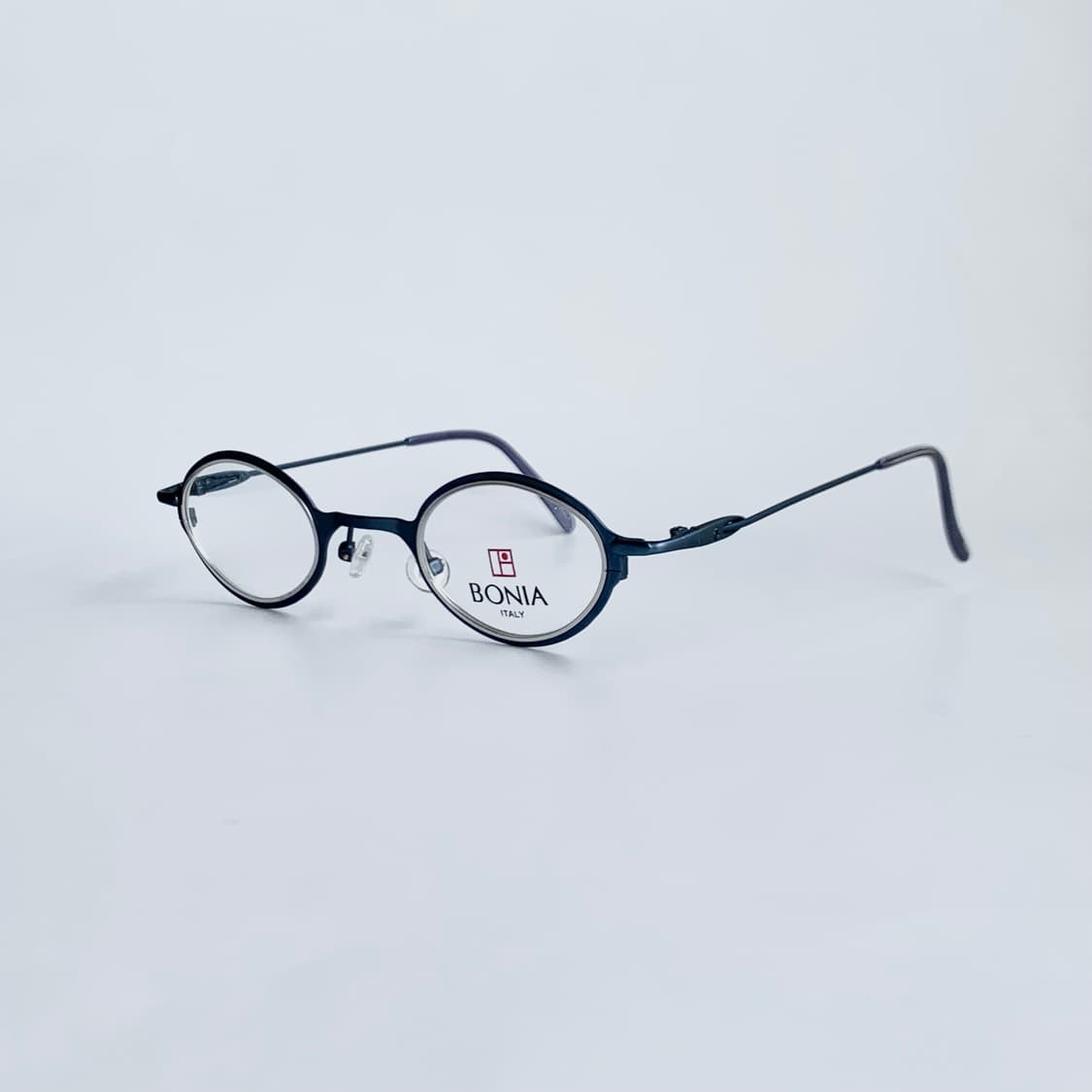 [픽키-712] 보니아 BONIA 빈티지 메탈 오벌 안경테 데드스탁 상품이미지3