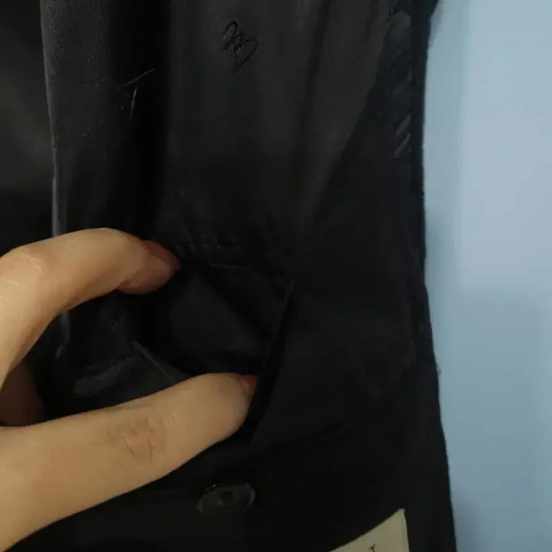 발망 블랙 하프 코트 ~95 상품이미지6