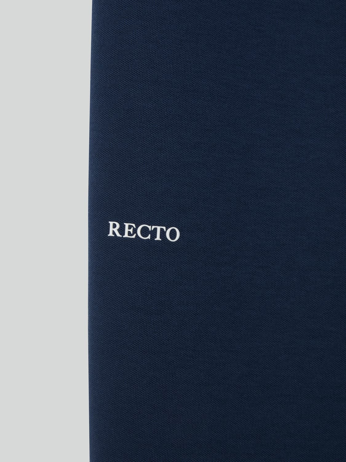 렉토 와이드 밴딩 루즈핏 스웻 팬츠 잉크 네이비 상품이미지3