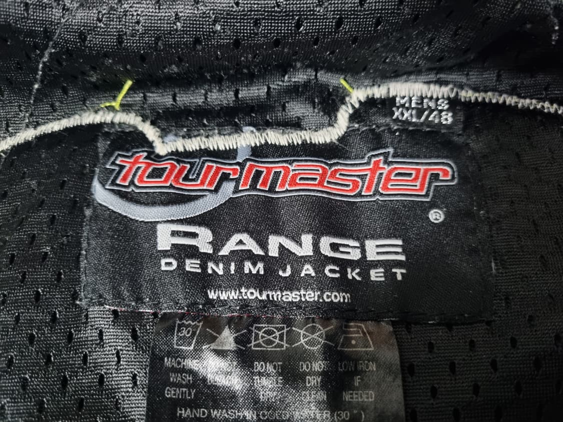 Tour master 빈티지 데님 바이크자켓 XXL 상품이미지5