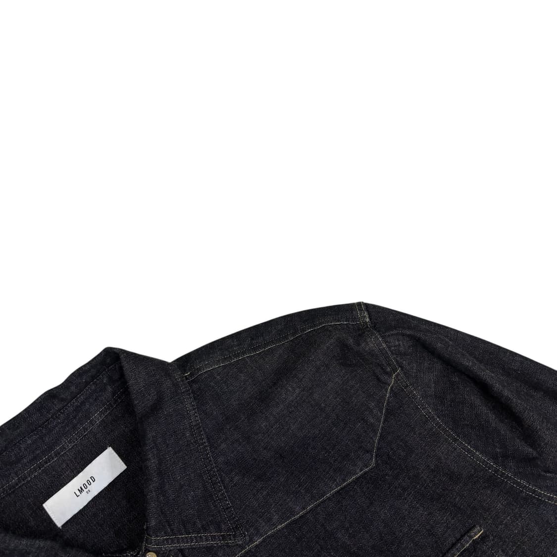 엘무드 인디고 데님 웨스턴 셔츠 상품이미지3