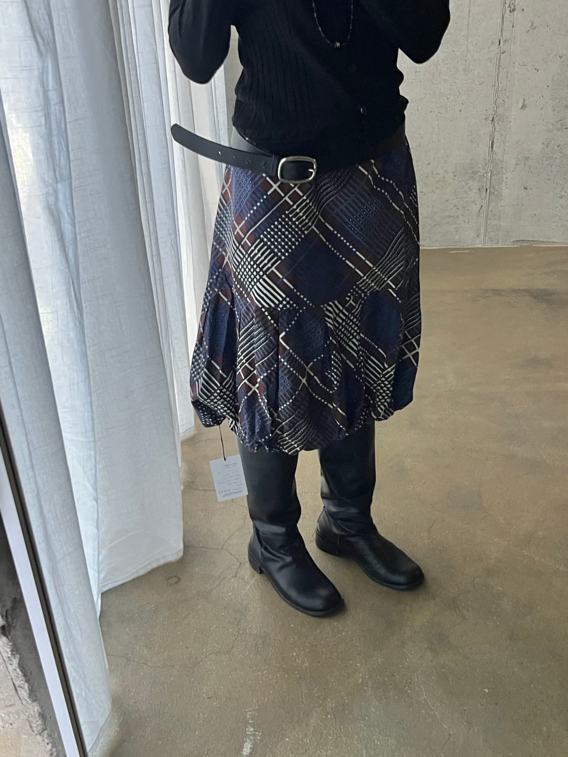 Pierre Cardin 피에르가르뎅 벌룬 미디 스커트 상품이미지8