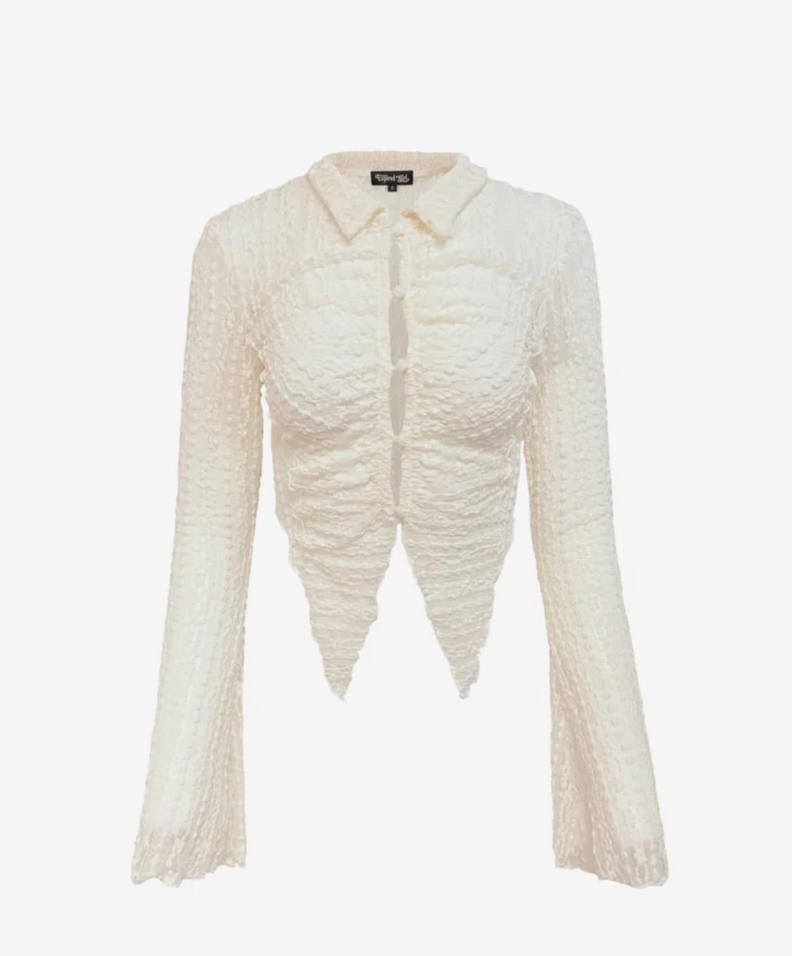 익스파이어드걸 클로이 레이스 블라우스 크림 상품이미지1