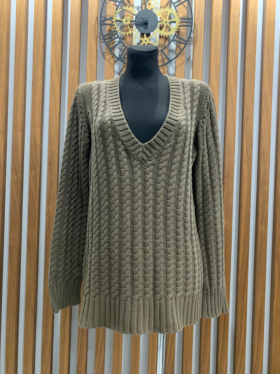 BURBERRY LONDON 버버리 런던 케이블 니트웨어(코튼)M 사이즈 상품이미지1