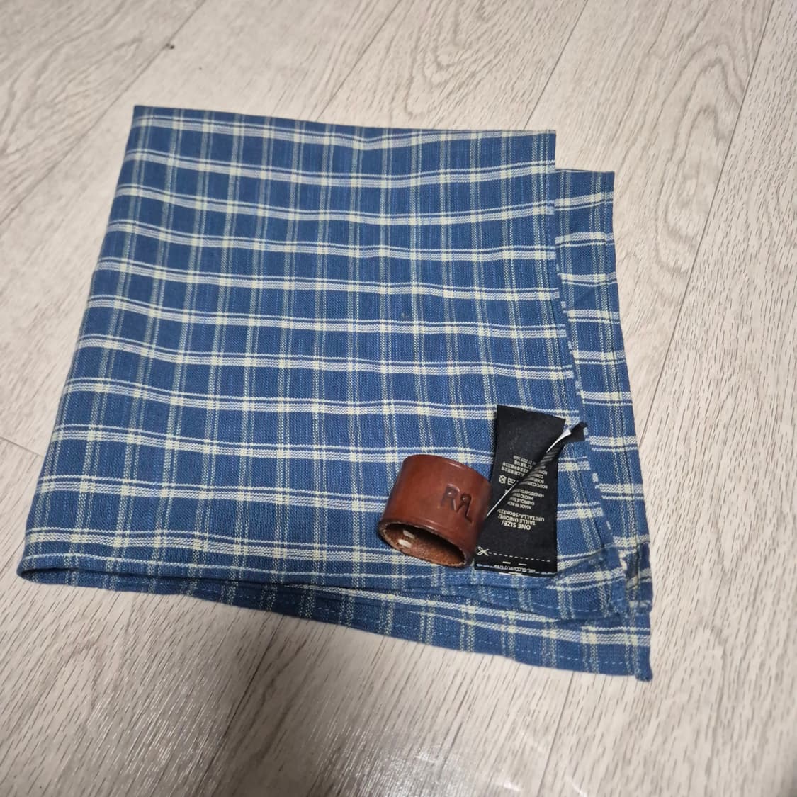 [OS] RRL 마드리드 스카프 + 가죽 홀더  랄프로렌 폴로 드레익스 상품이미지5