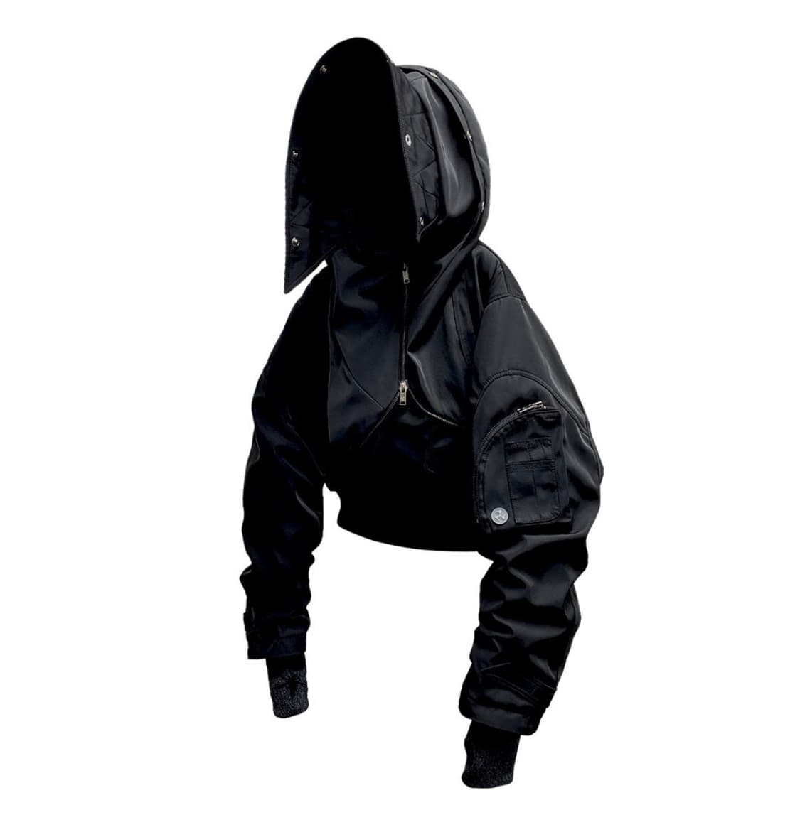 디퍼런티스 크롭 봄버 자켓 패딩 상품이미지1