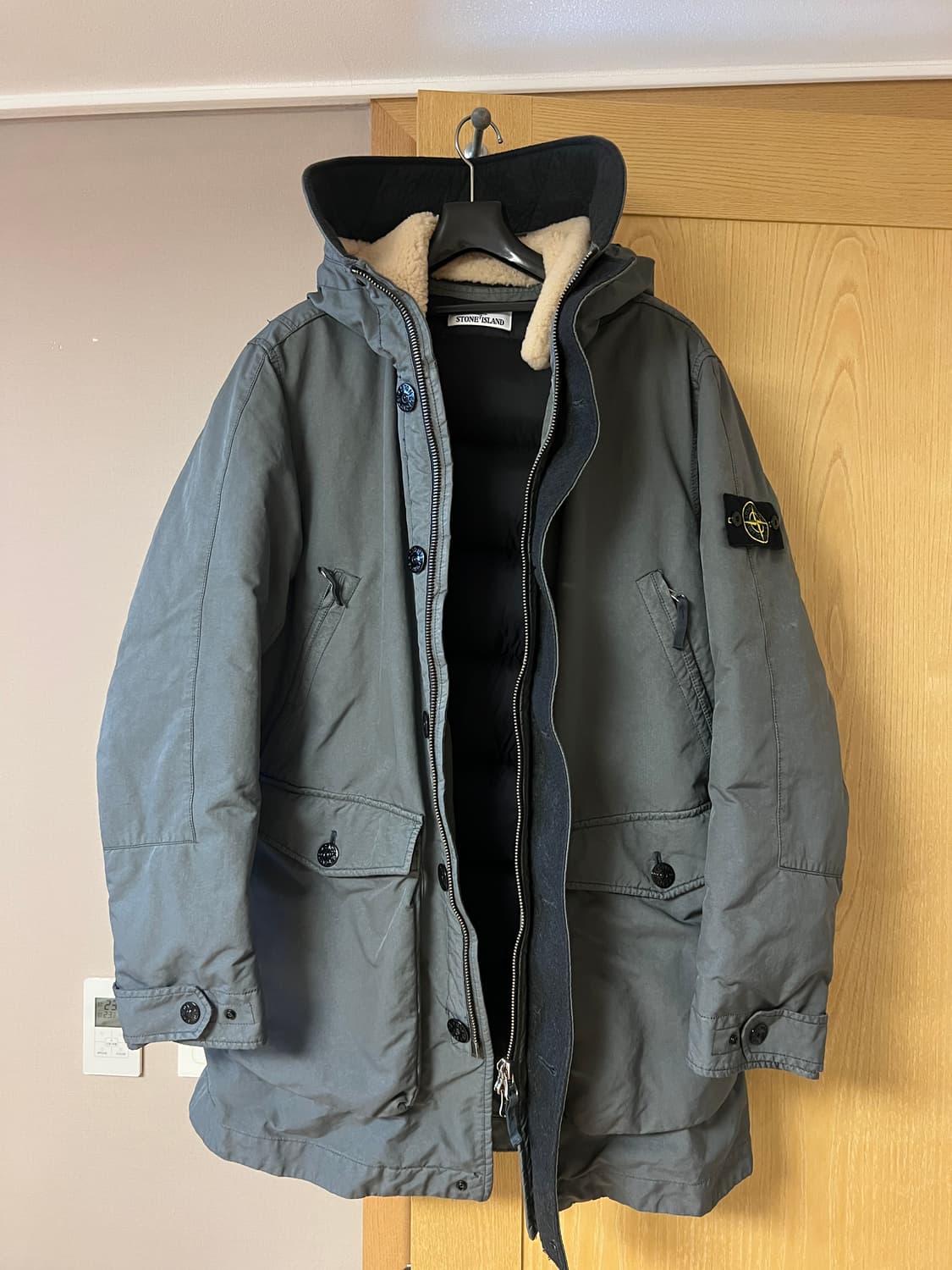 스톤아일랜드 다비드tc 양털 패딩 상품이미지1