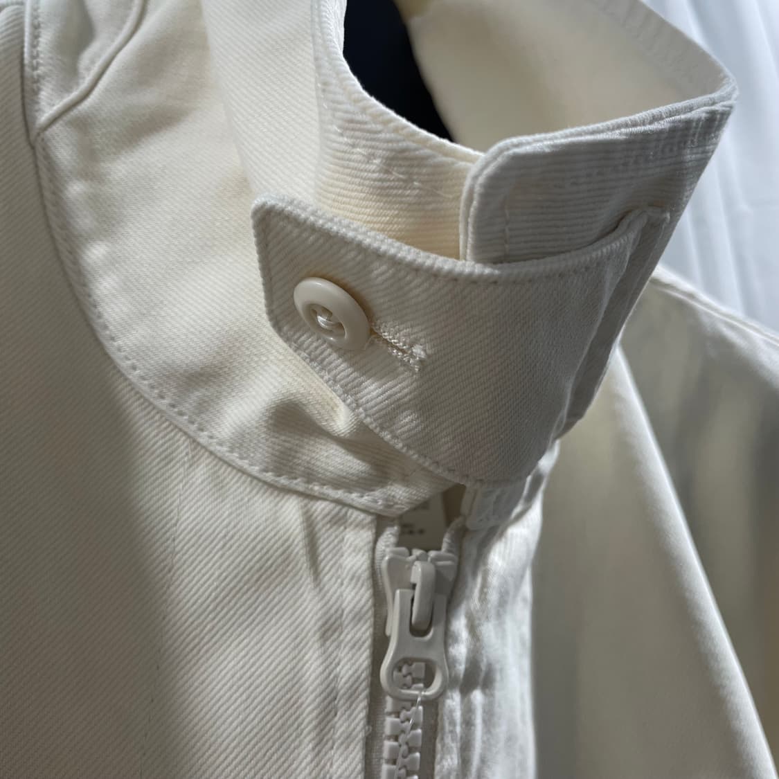 유니클로U/ 집업 블루종 오프화이트/ XXL 상품이미지7