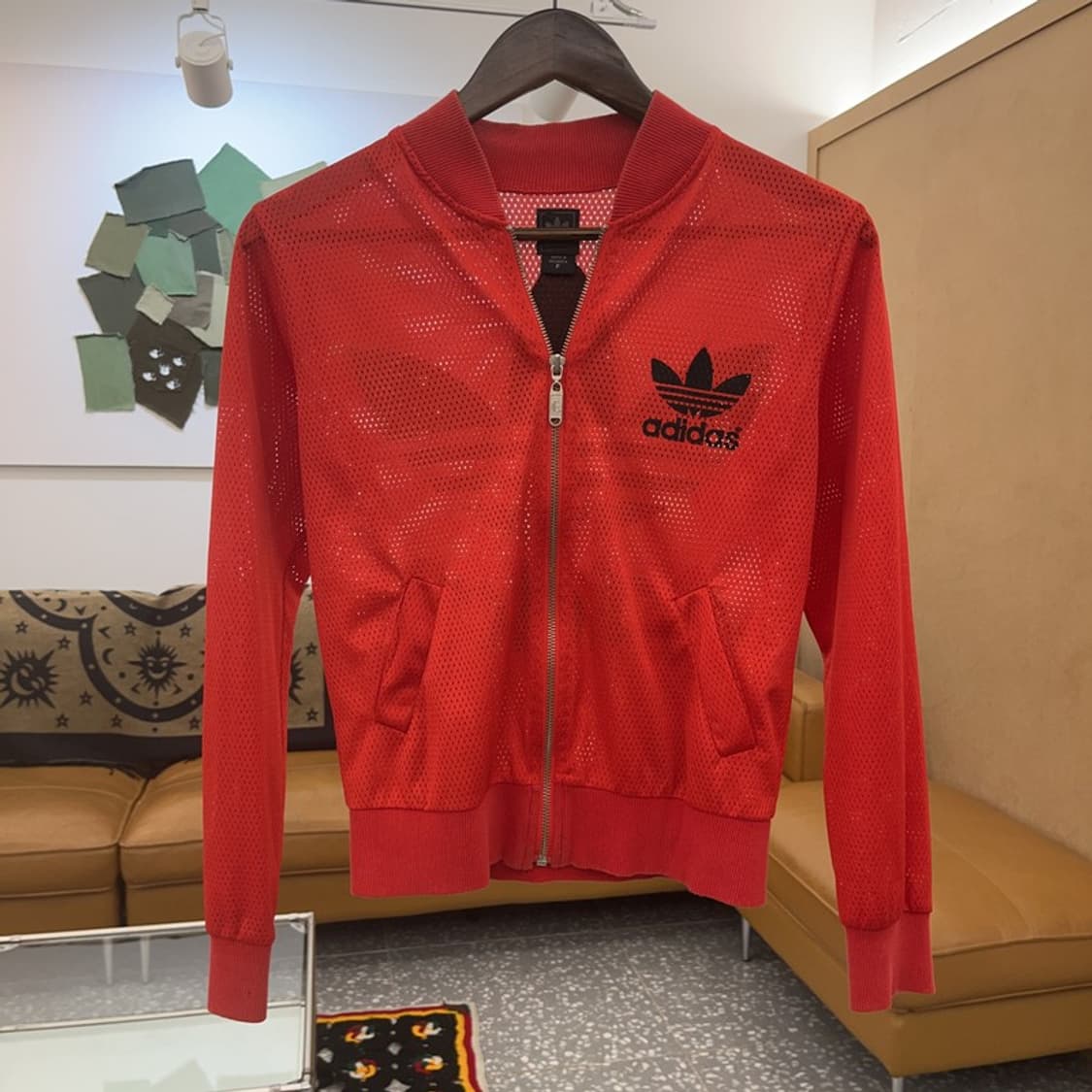 아디다스 재팬 흑탭 유로파 매쉬 트랙탑 져지 집업 F C07862 상품이미지3