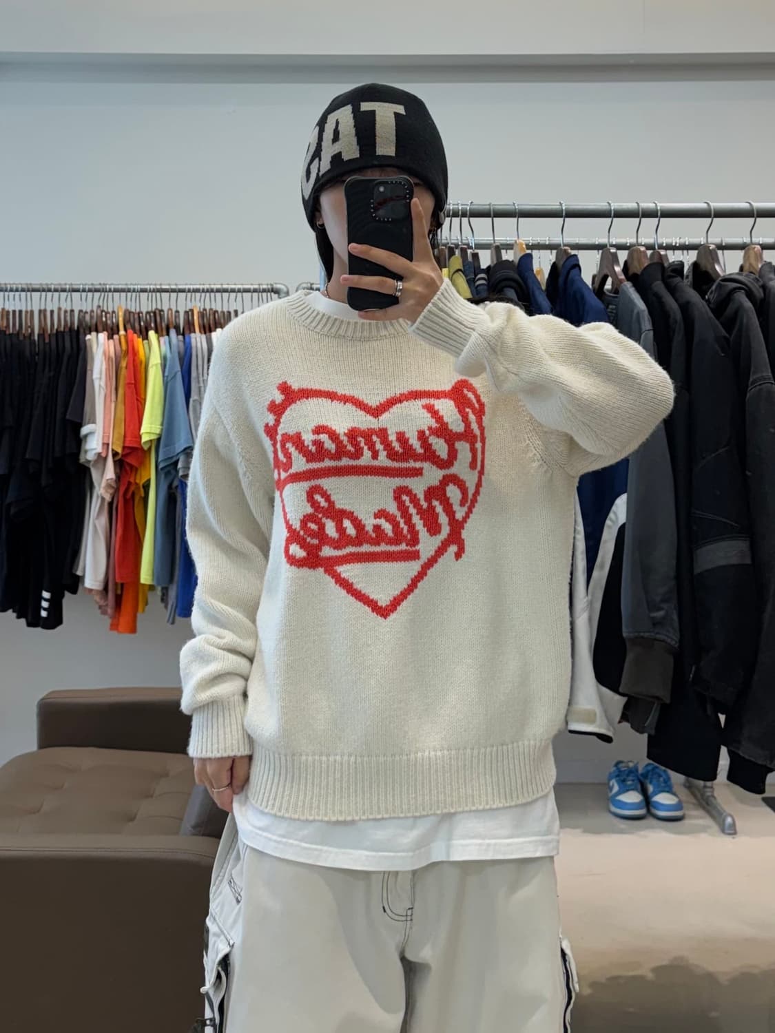 휴먼메이드 로우 게이지 니트 상품이미지1
