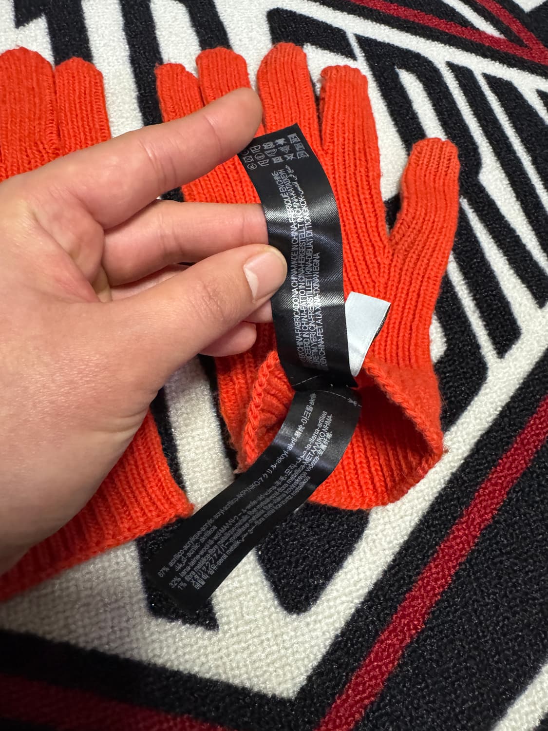 자라 스마트 터치 글로브 오렌지 상품이미지4