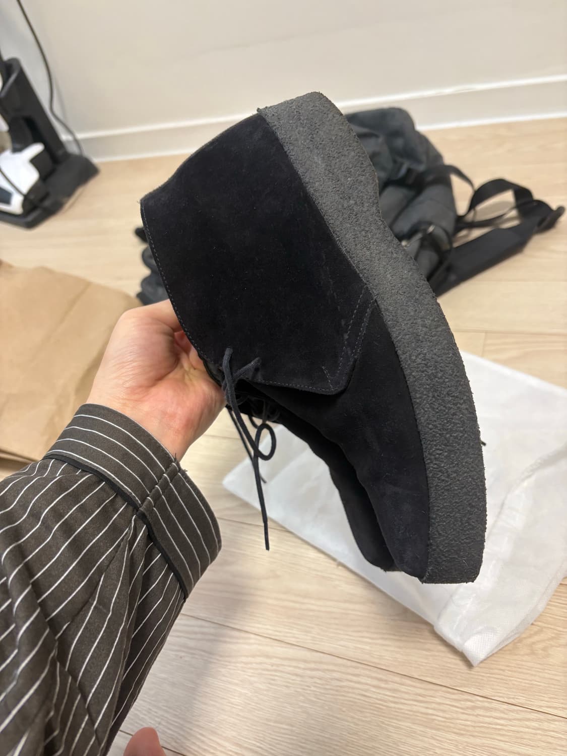 샌더스 처카부츠 블랙 us8 상품이미지6