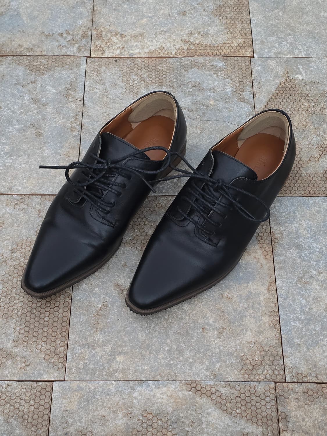 (225)마뗑킴 카우스킨 로퍼 구두 상품이미지1